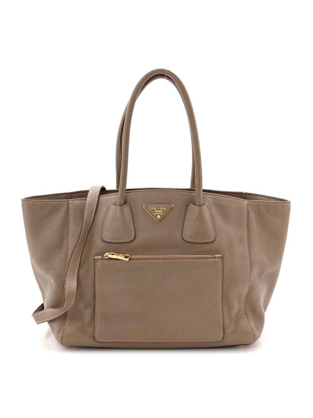 Prada Vitello Daino Pocket Shopping #345621P65B